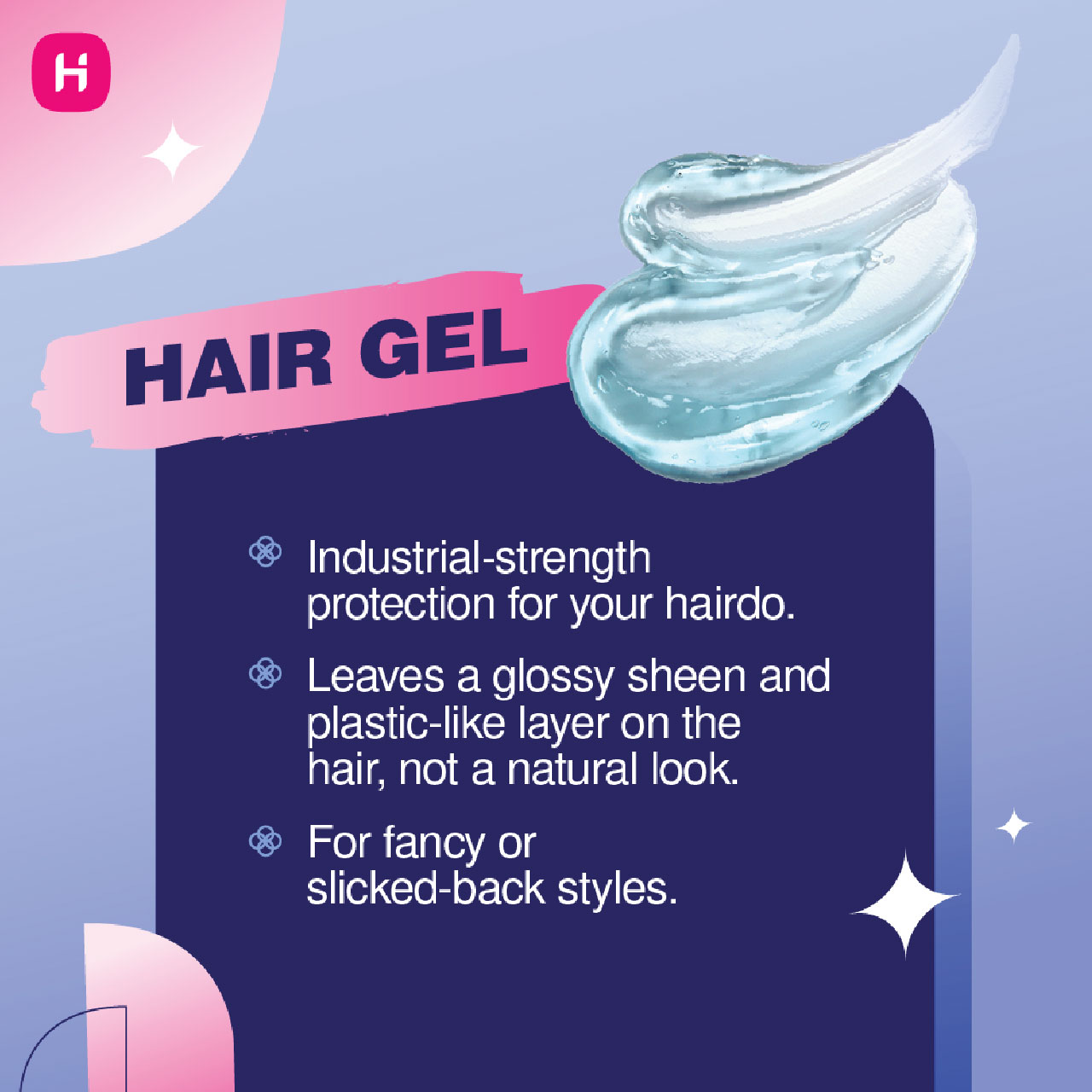 Hair Clay or Hair Gel or Hair Cream. HAIRDEPOT