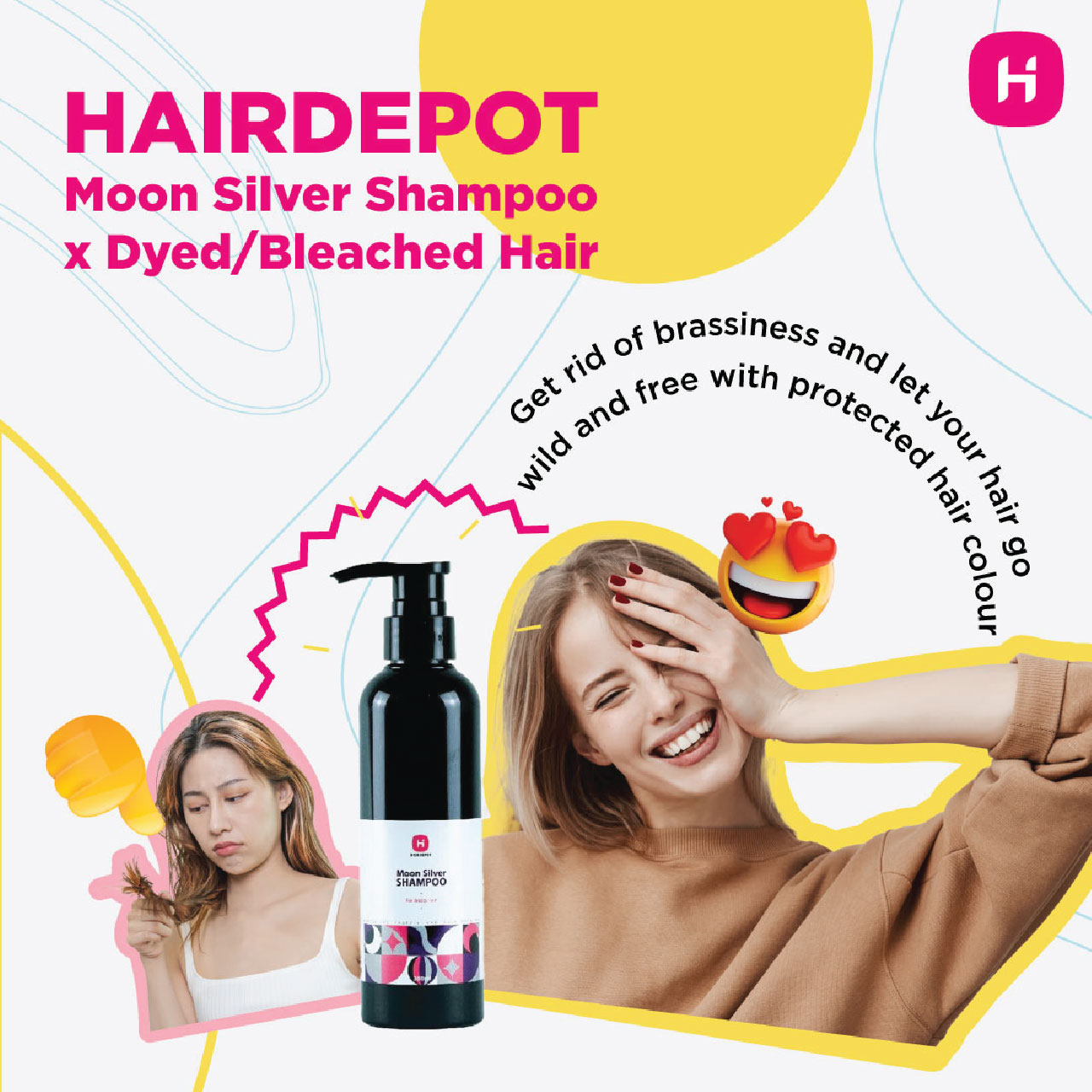 Match products to your hair type HAIRDEPOT