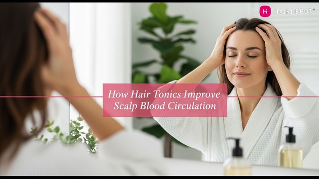 How Hair Tonics Improve Scalp Blood Circulation | HAIRDEPOT